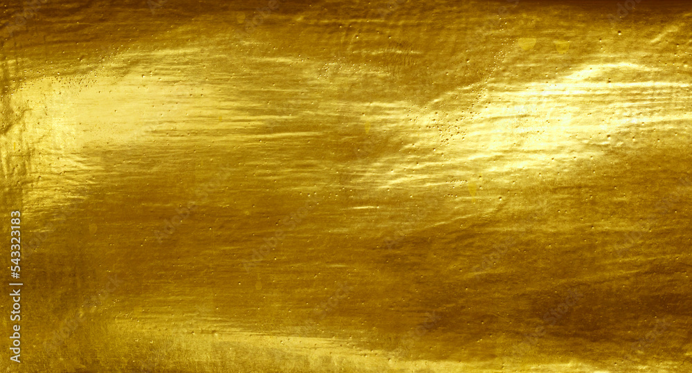 Wall mural Metal Gold Background