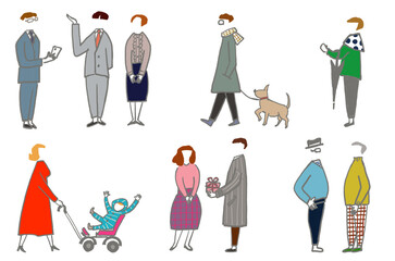 Fototapeta premium さまざまなライフスタイル