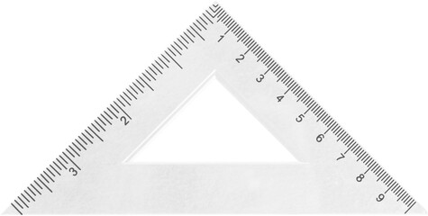 Triangle Shaped Ruler - Set Square