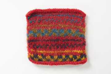 編み物イメージ　コースター