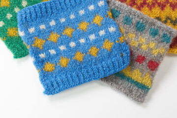 編み物イメージ　コースター