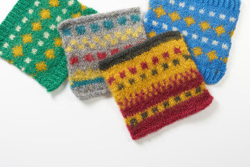 編み物イメージ　コースター