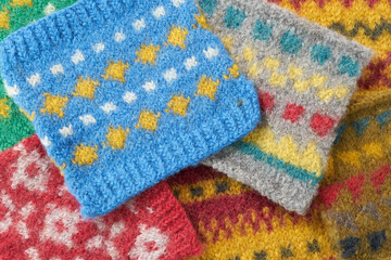 編み物イメージ　コースター