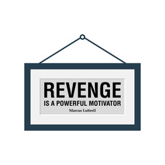 Frame icon, Quote of the day, Motivational quotes design illustration.