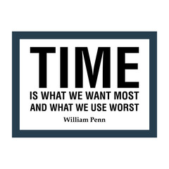 Obraz premium Frame icon, Quote of the day, Motivational quotes design illustration.