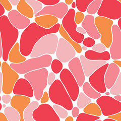 Abstract seamless pattern. Colorfull spots.