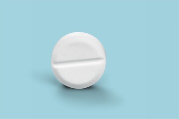White Pharmaceutical medicine pills  tablet  Medical concepts.
