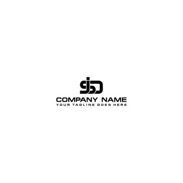 jsd letter logo design .
