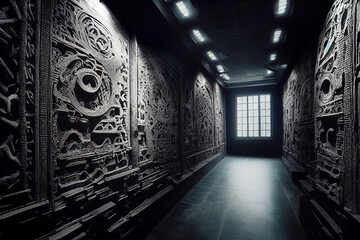 Fototapeta premium interior of the church of the holy sepulchre