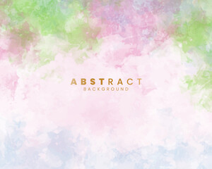 Abstract watercolor textured background. Design for your date, postcard, banner, logo.