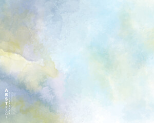 Abstract watercolor textured background. Design for your date, postcard, banner, logo.