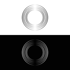 Circle vector logo  template design