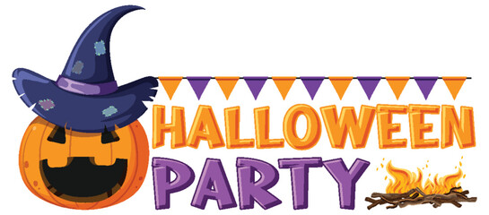Happy Halloween Festival Logo Design