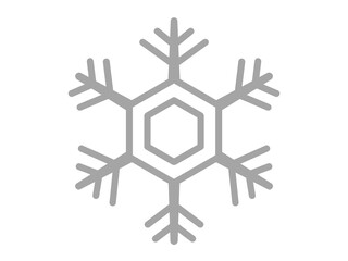 Fototapeta premium 雪の結晶のイラスト素材