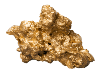 Big golden nugget, world currency