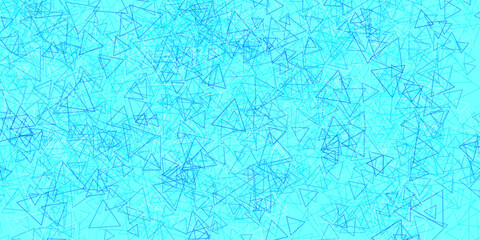 Light BLUE vector template with triangle shapes.