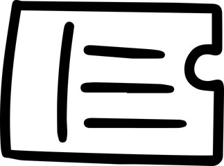 sticky note empty paper memo message