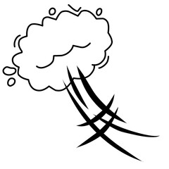 Doodle  wind illustration