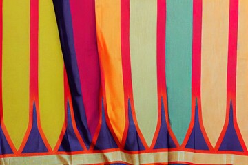 Ethnic Beautiful Coloured Border For Suit And Saree Digital Textile Prints