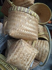 Obraz premium basket with straw