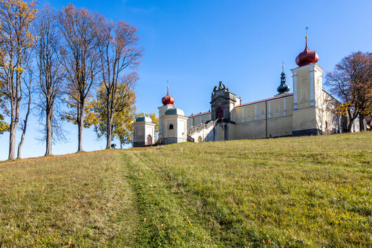  Mountain Monastery of Mother of God,  Horni Hedec village, Kraliky town, East Bohemia, Czech republic