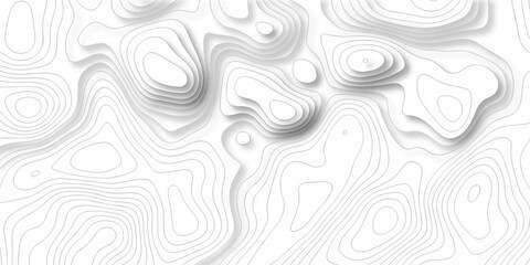 Abstract background vector and topographic patter line map background. silver line topography maount map contour background, geographic grid. Abstract vector illustration.	
