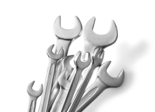 Spanner chrome metal wrench tools