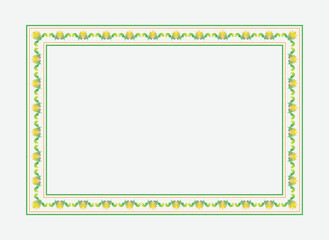 Vector Photo Frame or Border Design