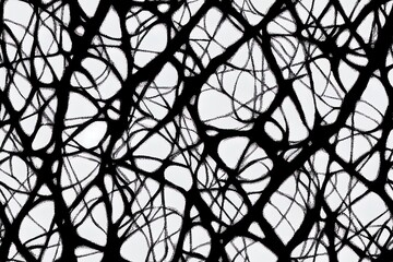 Obraz premium Crosses 2d illustrated pattern, set of crosses, cross monochrome background.