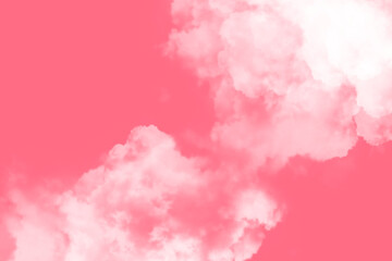 Sky and White Cloud Background
