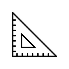 ruler icon vector design template in white background