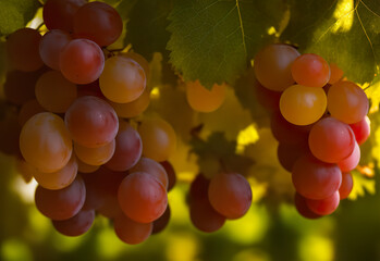 Fotografía de racimo de uvas