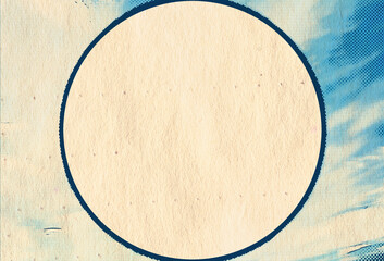 vintage clouds with copyspace