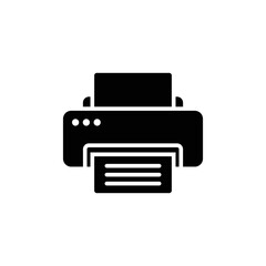 printer icon design vector template