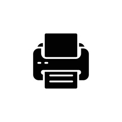 printer icon design vector template