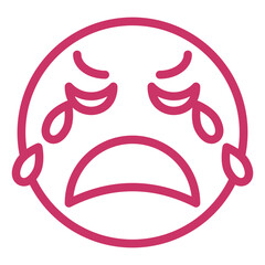 Crying Icon Style