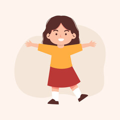 Girl Student elementary school