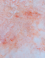 Red blood on white snow