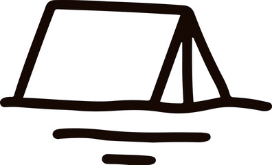 Summer travel holidey doodle 