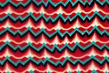 Clothing horizontal stripes knitting texture geometric seamless pattern. Ugly sweater knit tricot fabric print. Winter seamless knitted pattern. Handicraft backdrop. - obrazy, fototapety, plakaty