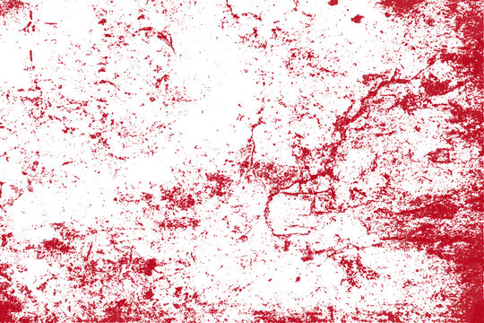 Vector Red Texture Overlay Grunge Effect. Abstract Background.