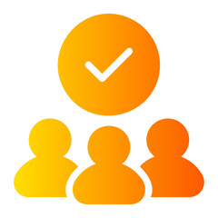 choosing gradient icon