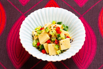 高野豆腐の胡麻和え　