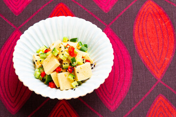 高野豆腐の胡麻和え　