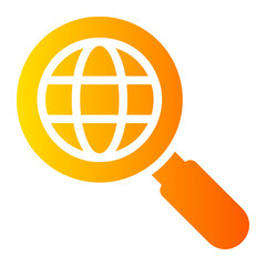 global research gradient icon