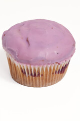 homemade muffins filled with different flavors