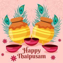 Thaipusam Illustration