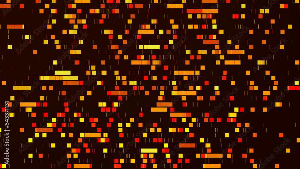 Poster abstract background digital code background loop. data binary code network. 4k loop animation. color