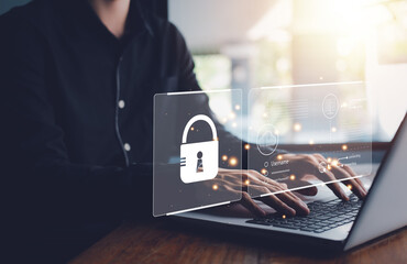 Username and password (Login) for technology cyber security internet and networking system....