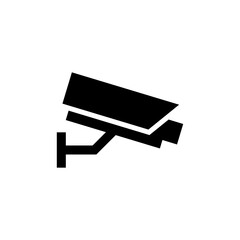 Security Camera Icon Set. Video surveillance vector collection. 
